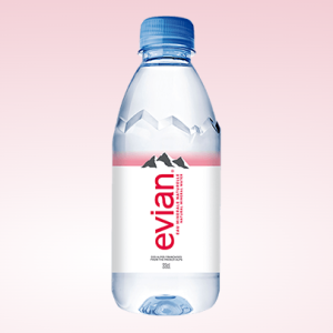 Evian 330ml (Thùng 24 chai)